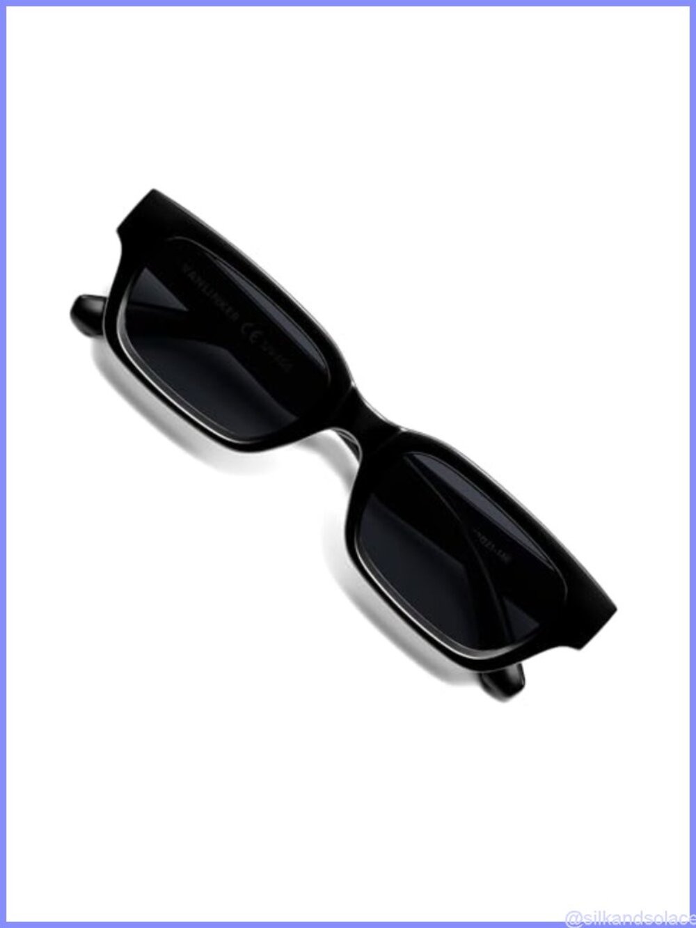 VANLINKER Polarized Small Square Cat Eye Sunglasses Women UV400